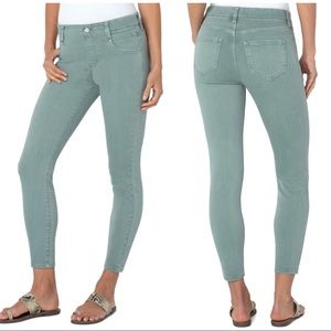 Liverpool Jeans Company Women's Green Jeggings